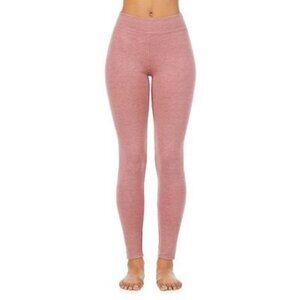 Cuddl Duds Ultra Cozy Leggings Womens Pink Size Small